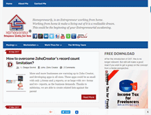 Tablet Screenshot of homepreneur-online.com